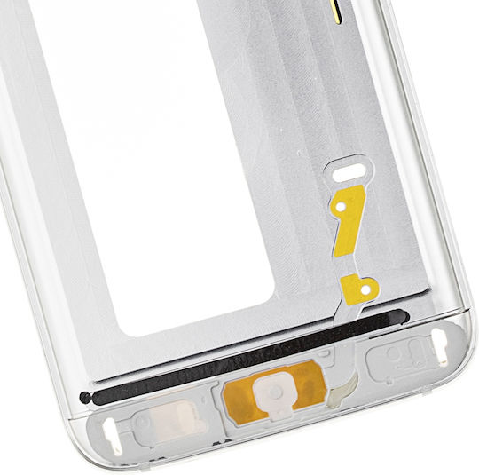 Mid-frame Housing Samsung Galaxy S7 Edge Small Parts White