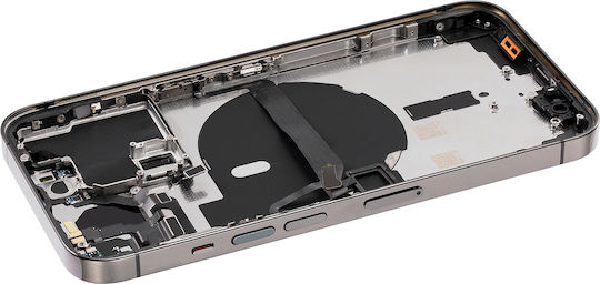 Back Housing W Small Parts Iphone 13 Pro Eu Global Version Aftermarket Plus Graphite
