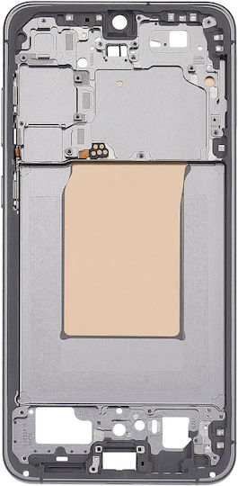 Mid-frame Housing Compatible Samsung Galaxy S25 Fe 5g Us & International Version Jetblack Navy