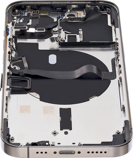Back Housing W Small Parts Iphone 13 Pro Eu Global Version Aftermarket Plus Graphite