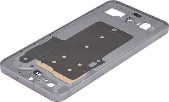 Mid-frame Housing Compatible Samsung Galaxy S25 Fe 5g Us & International Version Jetblack Navy