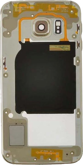 Mid-frame Housing Samsung Galaxy S6 Edge Service Pack Gold Platinum