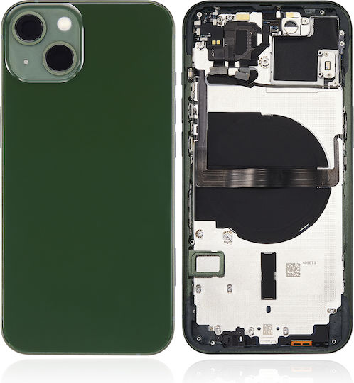 Back Housing W Small Parts Iphone 13 Eu Global Version Aftermarket Plus Green