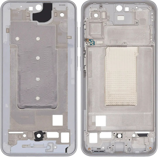 Carcasă Părți De Mijloc Pentru Telefoane Mobile Samsung Galaxy A36 5g A366 2025 Alb