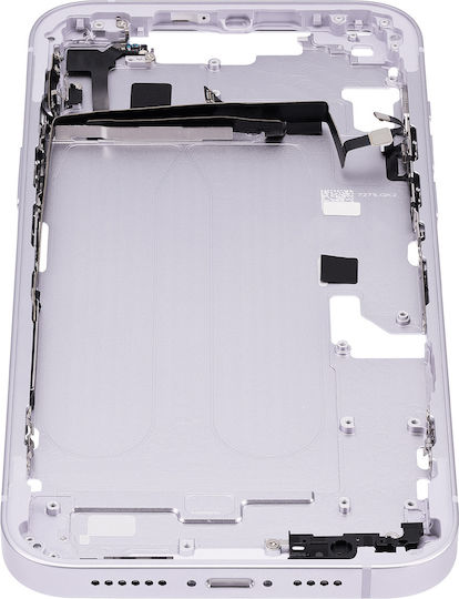 Mid-frame Housing W Small Parts Iphone 14 Plus Us Version Aftermarket Plus Purple