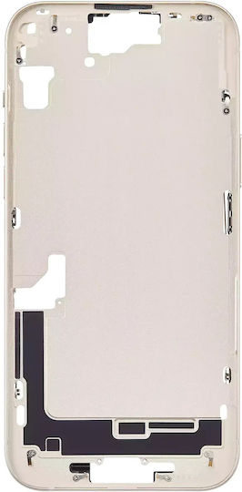 Mid-frame Housing W Small Parts Iphone 15 Plus Eu Global Version Aftermarket Plus Yellow