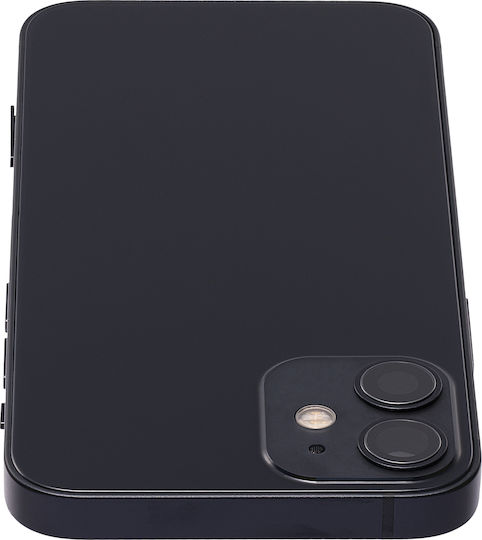 Back Housing W Small Parts Iphone 12 Mini Eu Global Version Aftermarket Plus Black