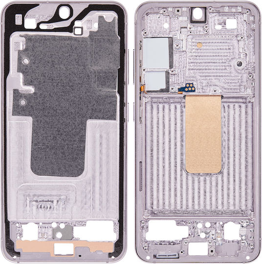 Средна Рамка За Мобилен Samsung Galaxy S23 5G Международна Версия Лавандула