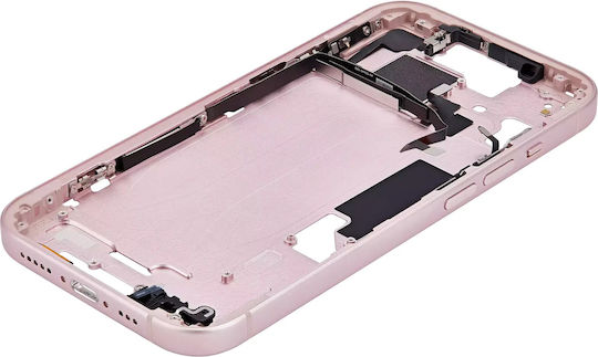 Mid-frame Housing W Small Parts Iphone 15 Us Version Aftermarket Plus Pink