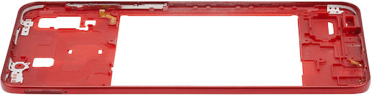 Mid-frame Housing Samsung Galaxy A30 A305 2019 Aftermarket Plus Red