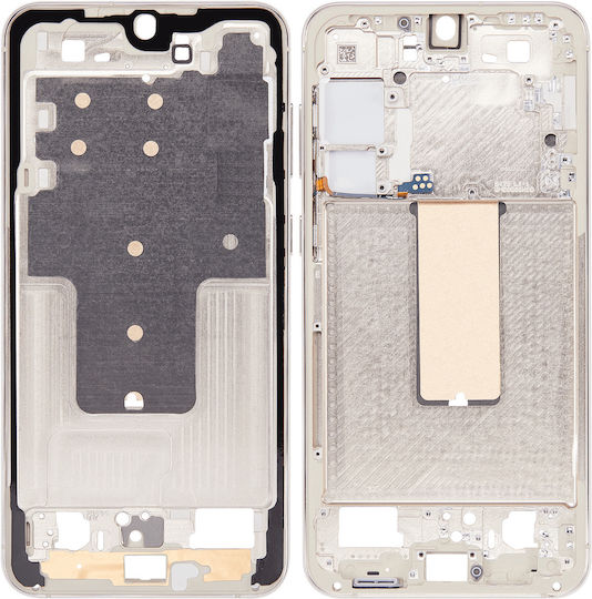 Mid-frame Housing Samsung Galaxy S23 Plus 5g Us & International Version Cream