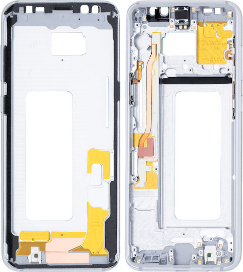 Mid-frame Housing Samsung Galaxy S8 Plus Small Parts Arctic Silver