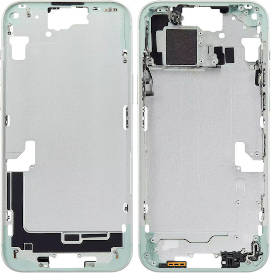 Mid-frame Housing W Small Parts Iphone 15 Plus Eu Global Version Aftermarket Plus Green