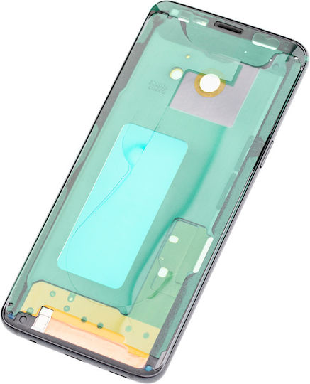 Mid-frame Housing Samsung Galaxy S9 Small Parts Titanium Gray