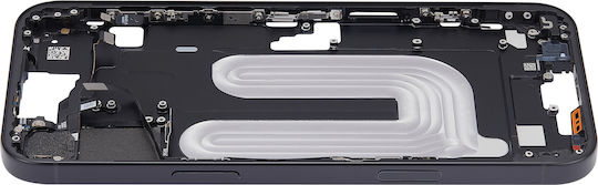 Mid-frame Housing Power Volume Button Iphone 16 Plus Eu Global Version Aftermarket Plus Black
