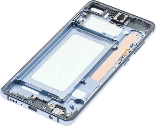 Mid-Frame Housing Samsung Galaxy S10 Plus Kleine Teile Prism Blau