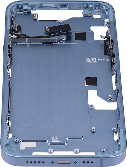 Mid-frame Housing W Small Parts Iphone 14 Eu Global Version Aftermarket Plus Blue