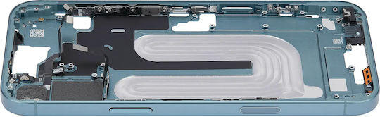 Mid-frame Housing Power Volume Button Iphone 16 Plus Eu Global Version Aftermarket Plus Teal