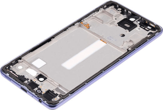 Mid-frame Housing Samsung Galaxy A52 4g A525 2021 A52 5g A526 2021 A52s 5g A528 2021 Awesome Violet