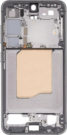 Mid-Frame Gehäuse Samsung Galaxy S25 5G US & Internationale Version Silber Shadow