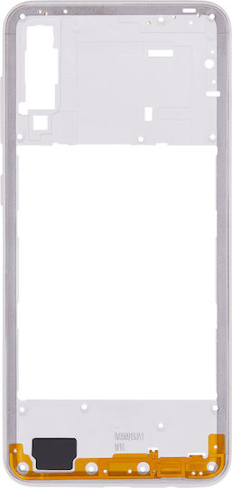Mid-frame Housing Samsung Galaxy A30s A307 2019 Prism Crush White