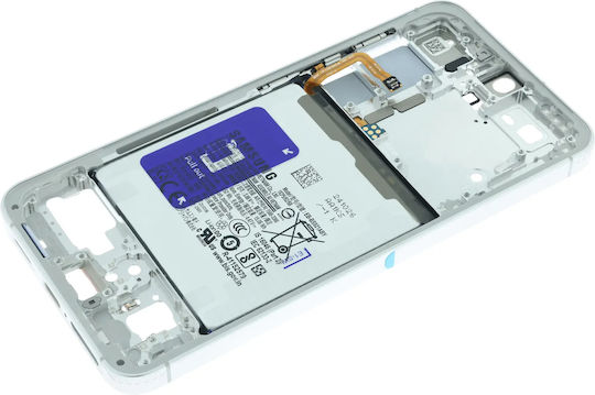 Carcasă Părți De Mijloc Pentru Telefoane Mobile Samsung Galaxy S24 5g Versiunea SUA Pachet Serviciu Gri Marmorat