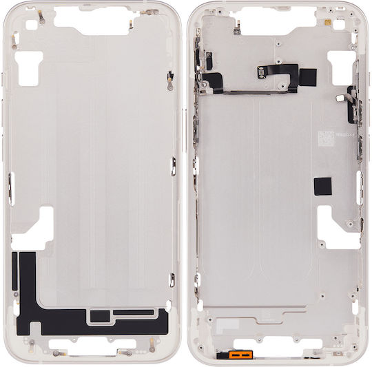 Mid-frame Housing W Small Parts Iphone 14 Eu Global Version Aftermarket Plus Starlight