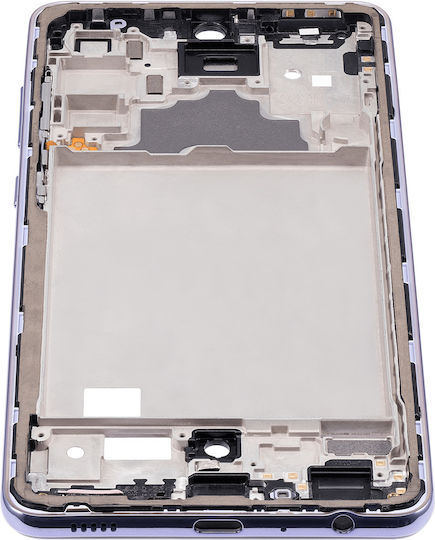 Mid-frame Housing Samsung Galaxy A72 A725 2021 Awesome Violet