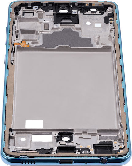 Mid-frame Housing Samsung Galaxy A72 A725 2021 Awesome Blue