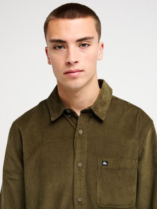 Smoke Trail Long Sleeve Corduroy Shirt Cre0