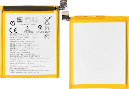 Replacement Battery Oneplus 6t 7 Blp685
