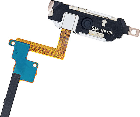 Home Button Flex Samsung Galaxy Note 4 Gold