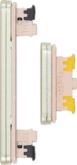 Taste Tari Buton Pornire Volum Samsung Galaxy A55 5g A556 2024 Premium Lămâie