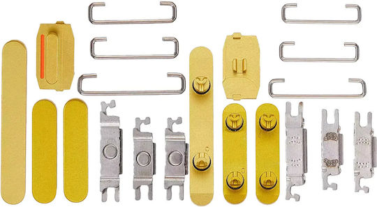 Hard Buttons Power Volume Switch Iphone 14 14 Plus Yellow