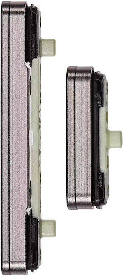 Hart Knöpfe Power Lautstärke Samsung Galaxy S24 Ultra 5G Premium Titan Schwarz