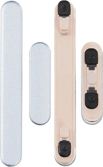 Harte Tasten Power Volume Samsung Galaxy A55 5G A556 2024 Premium Eisblau