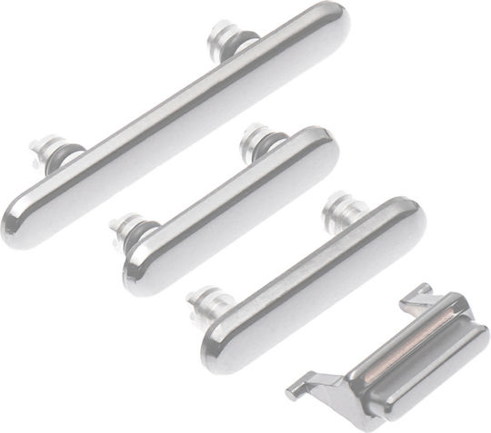 Hard Buttons Power Volume Switch Iphone Xs Xs Max Silver
