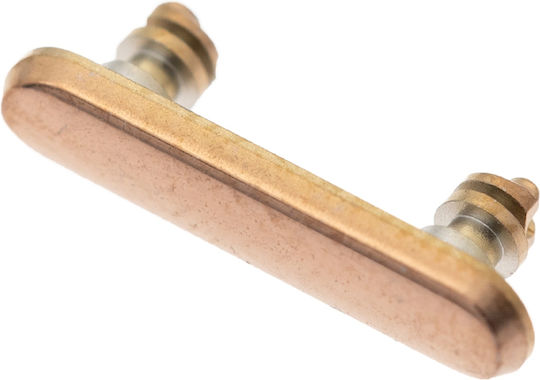 Hartknöpfe Power Volume Schalter Iphone Xs / Xs Max Gold