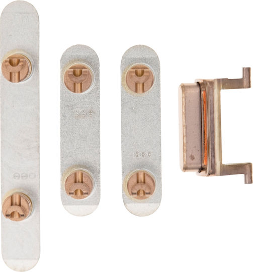 Hartknöpfe Power Volume Schalter Iphone Xs / Xs Max Gold