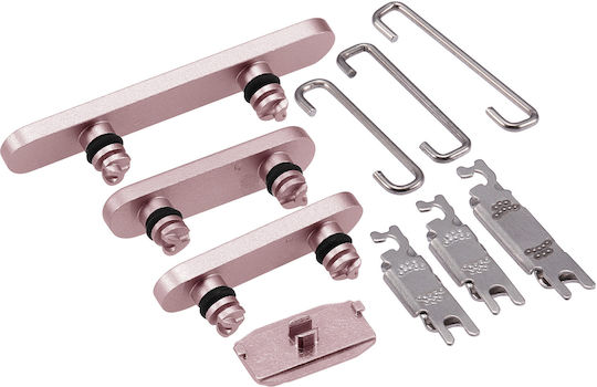 Hard Buttons Power Volume Switch Iphone 15 15 Plus Pink