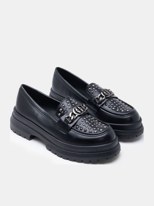 Mocasini Dama Loafers Negru