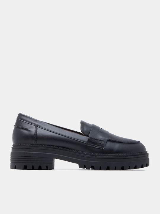 Women's Loafers In Black Color