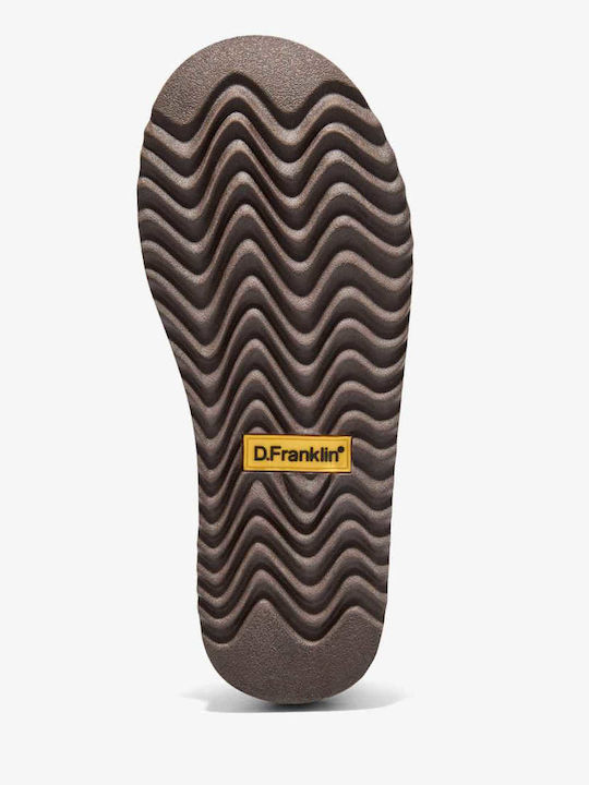 Nordic Damenstiefel mit Pelz Braun