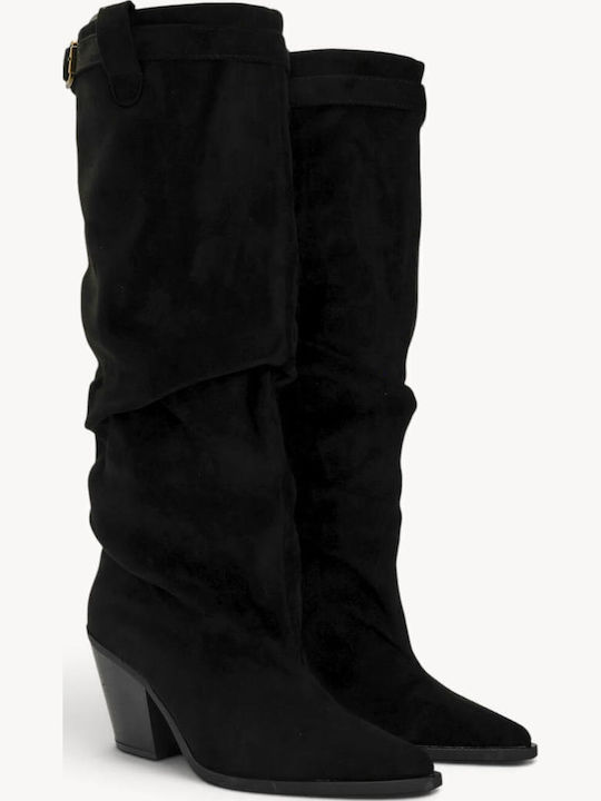 Ligglo Suede Γυναικείες Μπότες Cowboy