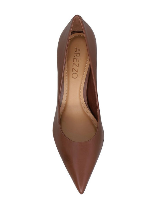 Leder Pumps Braune A1403300010005