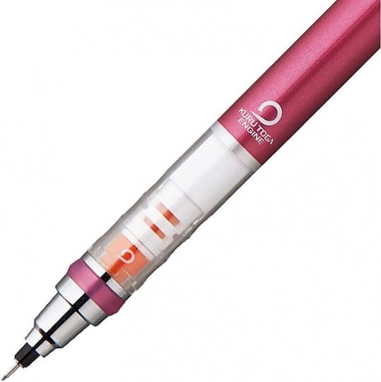 Uni Mitsubishi Mechanische Bleistift Kurutoga Standard Rohr Slide Modell Rosa 0,5 Mm M5-450 1 Stück