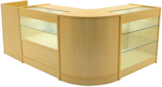 Vega Led Shop Counter Set K900 C900 Tb60 & Cm60 Ahorn