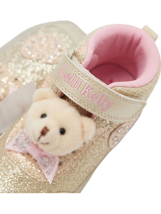 Детски маратонки със Светещи Златисти