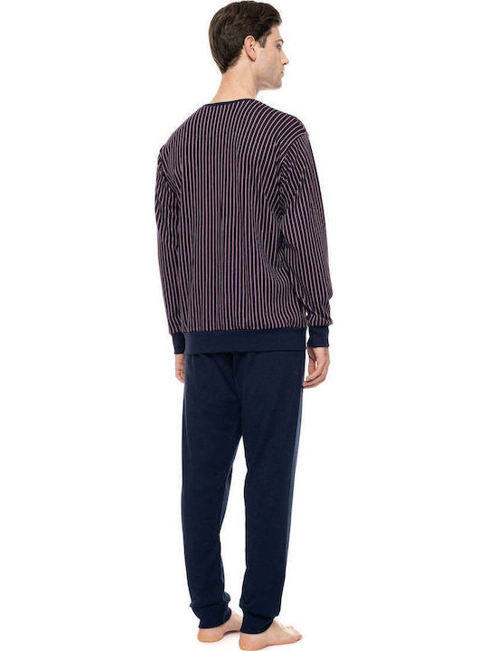 Ulisse Winter Men's Pyjamas Blue