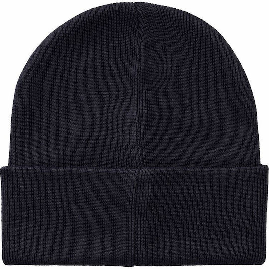 Beanie Men's Knitted Beanie in Navy Blue